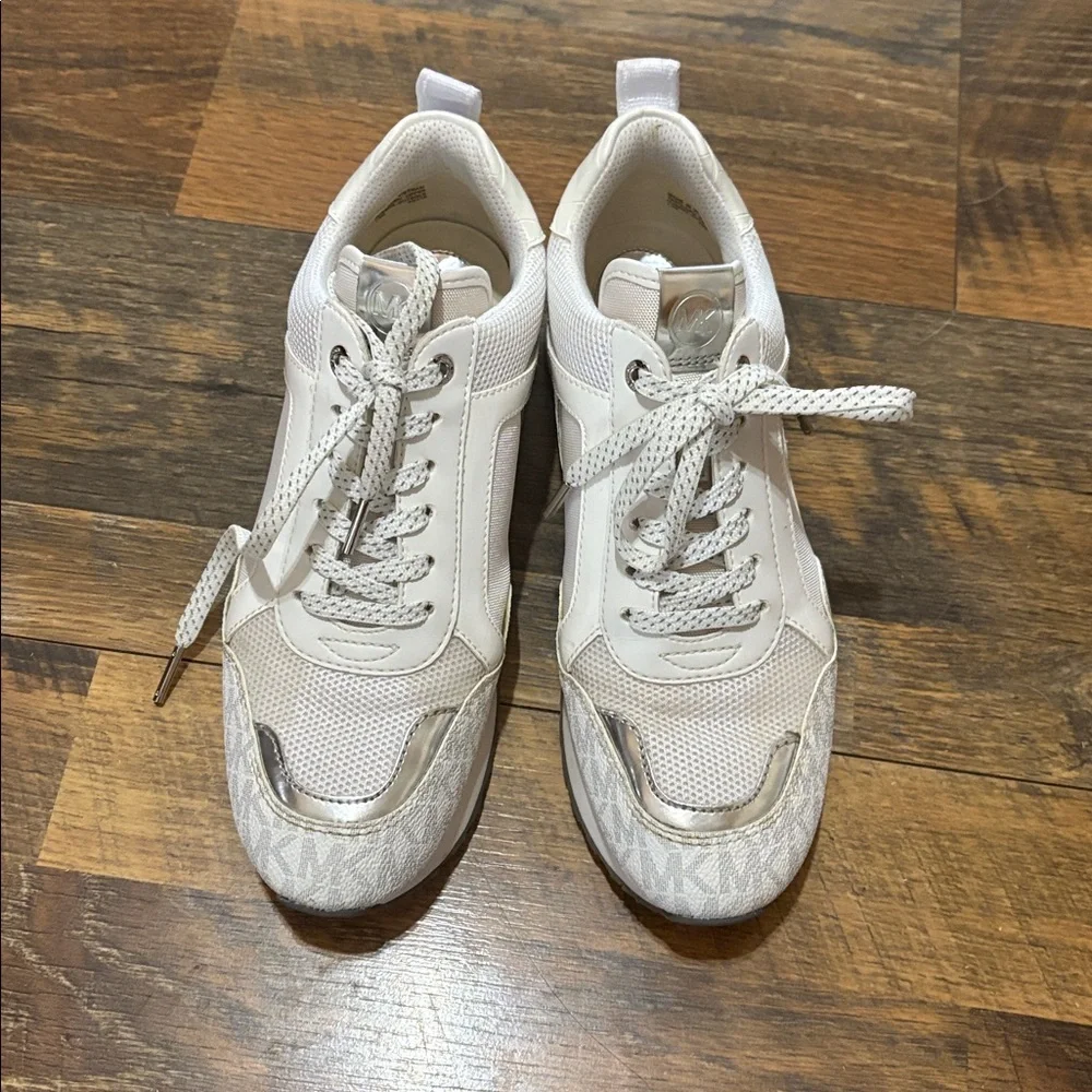Michael Kors Wilma Mixed-Media‎ Trainer sneaker